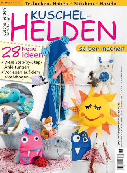 Kuschelhelden Selber Machen – August 2022 Cover