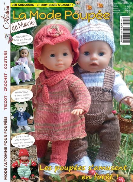 La Mode Poupee de Marie – aout 2022 Cover