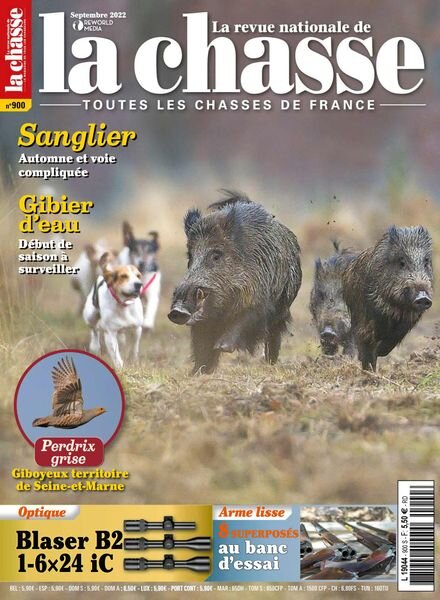 La Revue Nationale de la Chasse – Septembre 2022 Cover