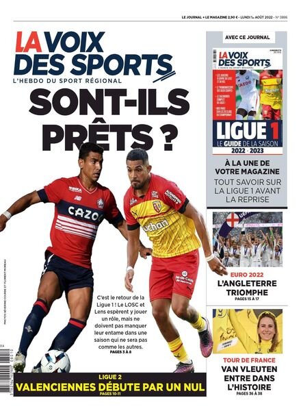 La Voix des Sports – aout 2022 Cover