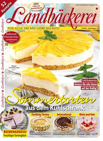 Landbackerei – Juli-August 2022 Cover