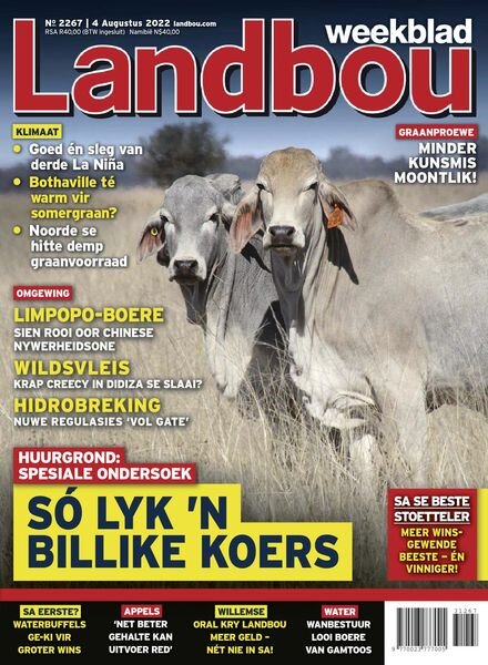 Landbouweekblad – 04 Augustus 2022 Cover