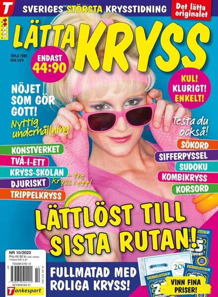 Latta kryss – 18 augusti 2022 Cover