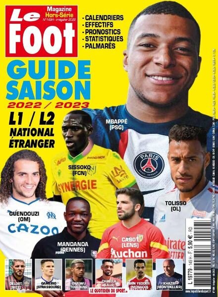 Le Foot magazine – juillet 2022 Cover