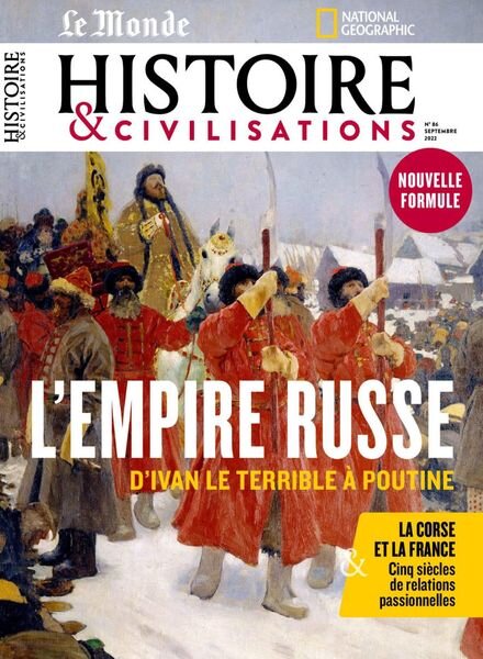 Le Monde Histoire & Civilisations – Septembre 2022 Cover