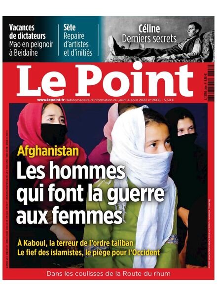 Le Point – 04 aout 2022 Cover