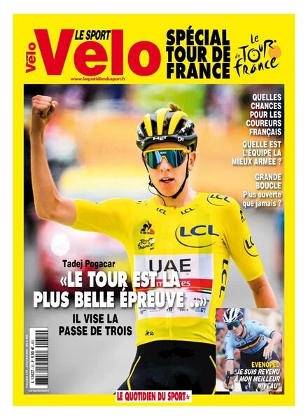 Le sport velo – juillet 2022 Cover