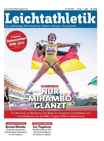 Leichtathletik – 26 Juli 2022 Cover