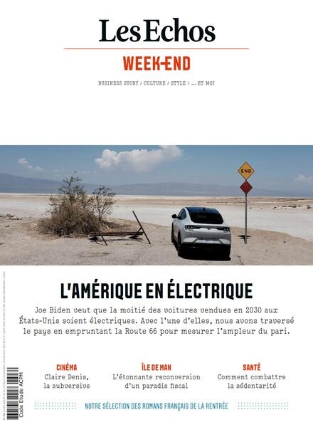 Les Echos Week-end – 26 Aout 2022 Cover