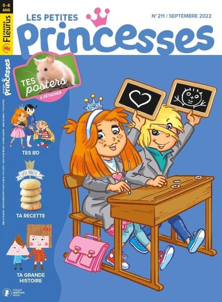 Les P’tites Princesses – aout 2022 Cover