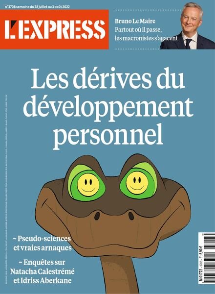 L’Express – 28 juillet 2022 Cover