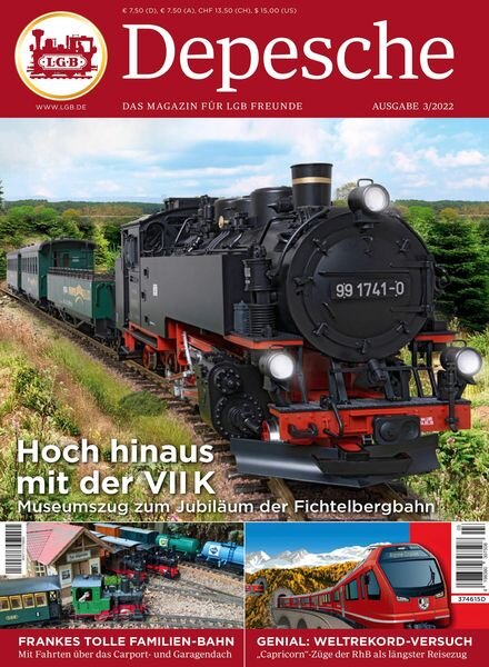 LGB Depesche – 06 August 2022 Cover