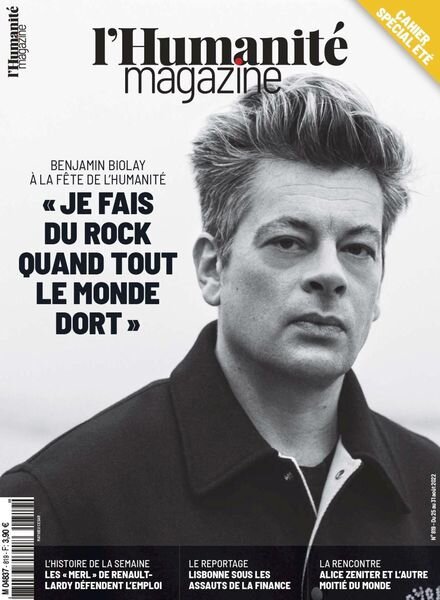 L’Humanite Magazine – 25 aout 2022 Cover