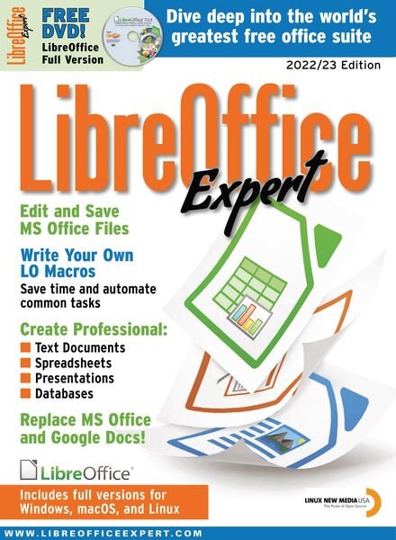 LibreOffice Expert – August 2022 Cover