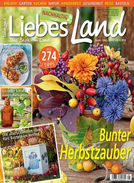 Liebes Land – August 2022 Cover