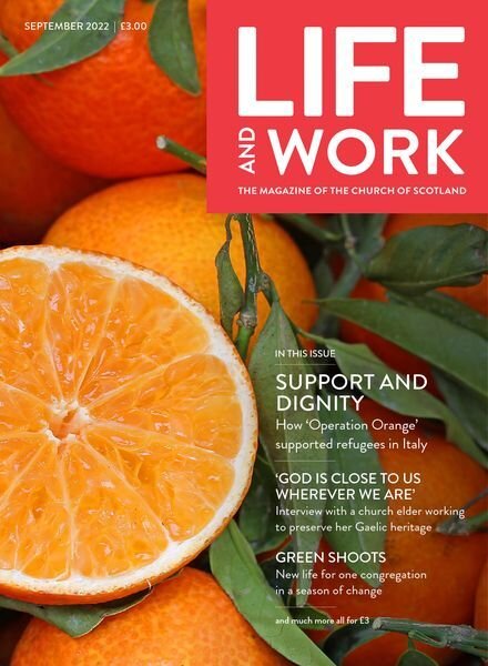Life and Work – September 2022 Cover