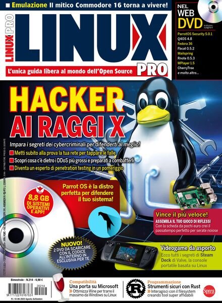 Linux Pro – Agosto-Settembre 2022 Cover