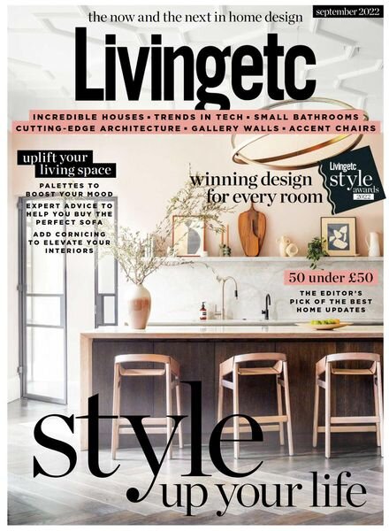 Living Etc UK – September 2022 Cover