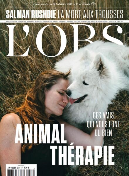 L’Obs – 18 Aout 2022 Cover