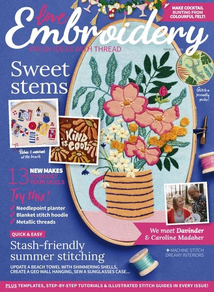 Love Embroidery – August 2022 Cover