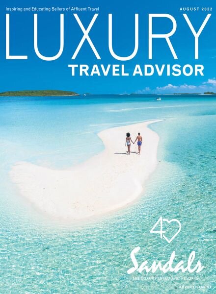 Luxury Travel Advisor – August 2022 Cover