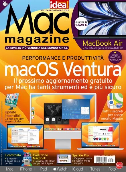 Mac Magazine – Settembre-Ottobre 2022 Cover