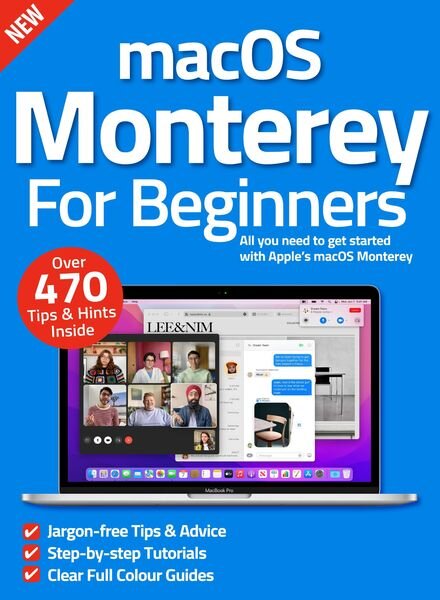 macOS Monterey For Beginners – July 2022 Cover