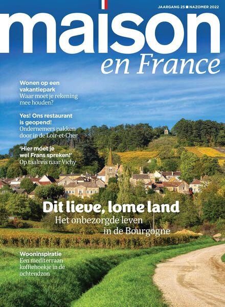 Maison en France – augustus 2022 Cover