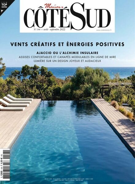 Maisons Cote Sud – aout-septembre 2022 Cover