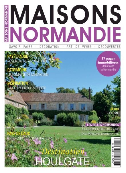 Maisons Normandie – aout 2022 Cover