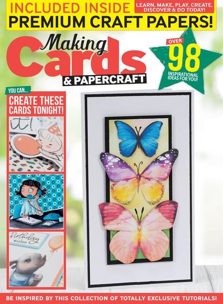 Making Cards & PaperCraft – September-October 2022 Cover