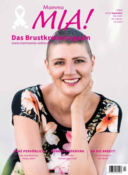 Mamma Mia! Brustkrebsmagazin – Nr 3 2022 Cover