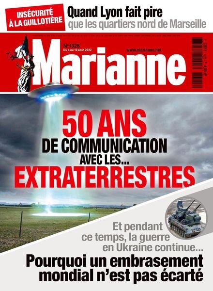 Marianne – 04 aout 2022 Cover