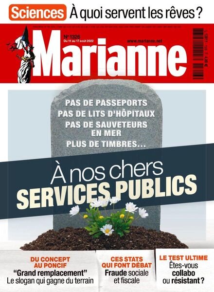 Marianne – 11 aout 2022 Cover