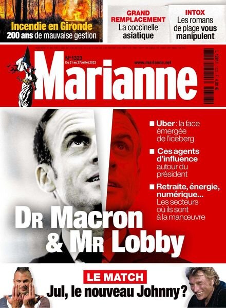 Marianne – 21 juillet 2022 Cover