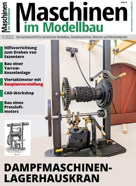 Maschinen im Modellbau – Juli 2022 Cover