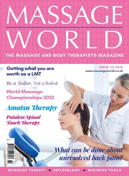 Massage World – Issue 115 – July 2022 Cover