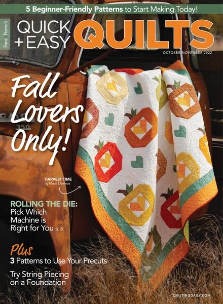 McCall’s Quick Quilts – October 2022 Cover