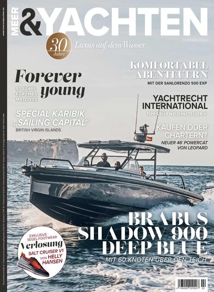 Meer & Yachten – Nr 2 2022 Cover