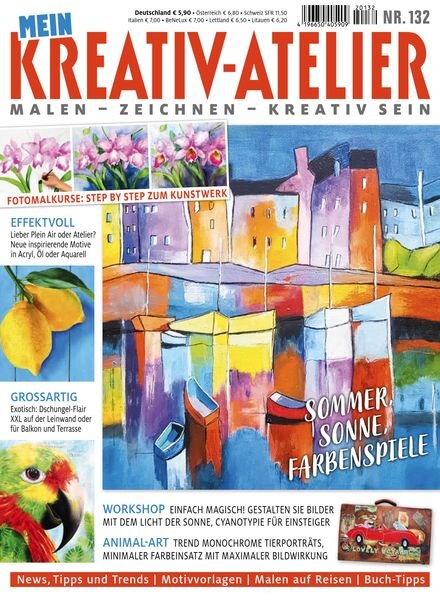 Mein Kreativ-Atelier – Nr 132 2022 Cover