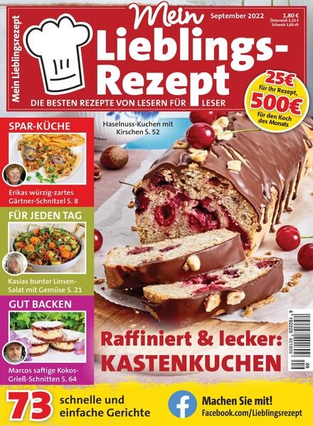 Mein Lieblingsrezept – 03 August 2022 Cover
