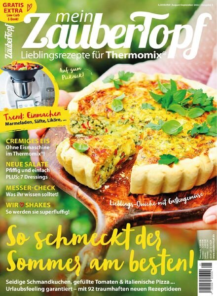 mein ZauberTopf – August 2022 Cover
