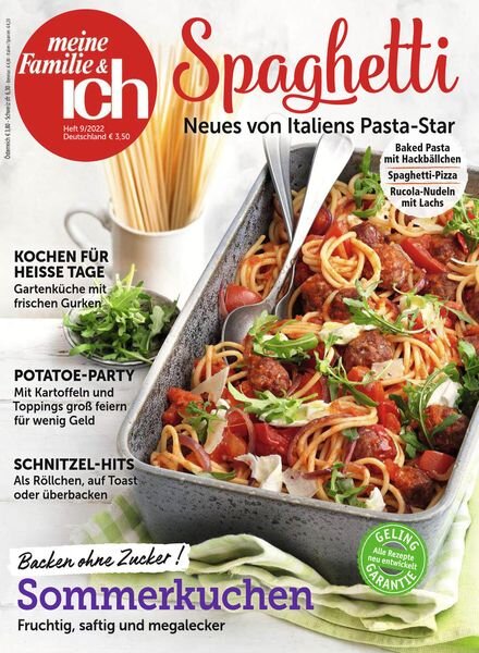 Meine Familie & Ich – Nr 9 2022 Cover