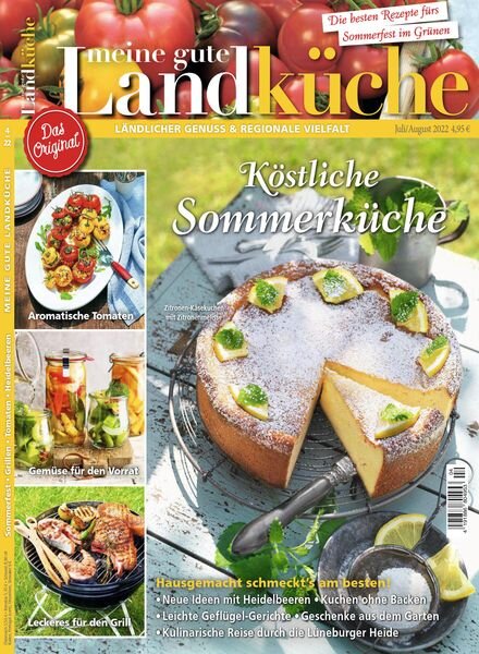 Meine gute Landkuche – Juli-August 2022 Cover