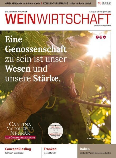 Meininger – 11 August 2022 Cover