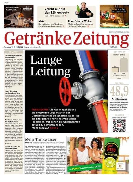 Meininger – 17 August 2022 Cover