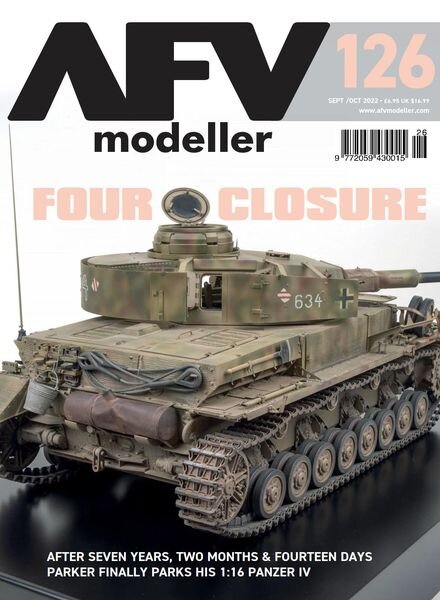 Meng AFV Modeller – Issue 126 – September-October 2022 Cover