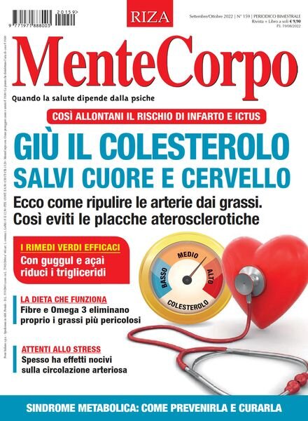 MenteCorpo – Settembre-Ottobre 2022 Cover