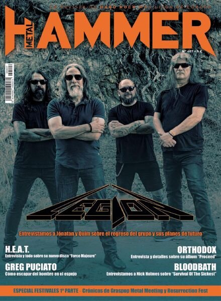 Metal Hammer Espana – agosto 2022 Cover