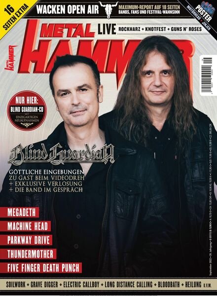 Metal Hammer Germany – August 2022 Cover